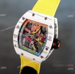Swiss Grade 1 Richard Mille RM68-01 Kongo Watch Carbon TPT Fabric strap